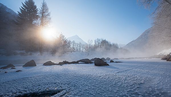 Längenfeld-Winterlandschaft